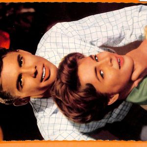AA8326 - VINTAGE POSTCARD - CINEMA  ACTORI : CONNY FRBOESS AND PETER KRAUS