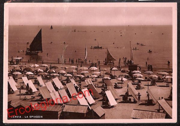 ah9261 - CARTOLINA D'EPOCA - Ravenna Provincia - Cervia