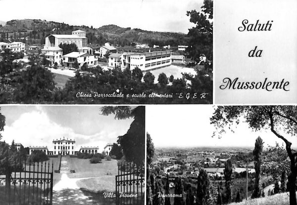 ab4107 -  CARTOLINA  D'EPOCA - Vicenza  Provincia  -  Mussolente