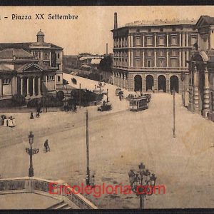 ae2062 - CARTOLINA  D'EPOCA - Bologna Città - Piazza XX Settembre  1913