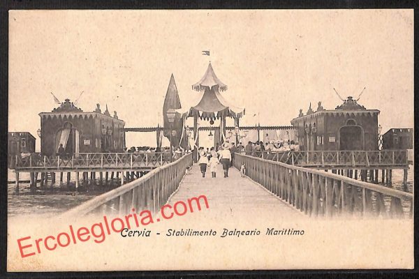 ah9278 - CARTOLINA D'EPOCA - Ravenna Provincia - Cervia