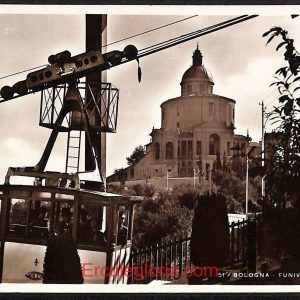 ae2066 - CARTOLINA  D'EPOCA - Bologna Città - Funivia S. Luca
