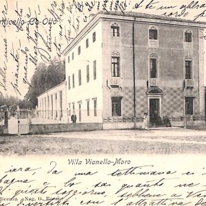 ab4110 -  CARTOLINA  D'EPOCA - Vicenza  Provincia  -  Monticello Co-Otto 1903