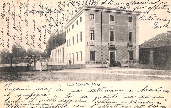 ab4110 -  CARTOLINA  D'EPOCA - Vicenza  Provincia  -  Monticello Co-Otto 1903