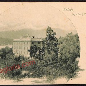 ag1402 - CARTOLINA D'EPOCA - Genova Provincia - Rapallo  1899