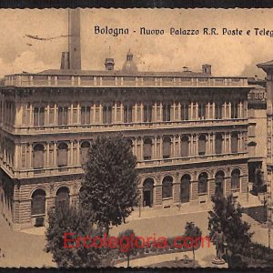 ae2071 - CARTOLINA  D'EPOCA - Bologna Città - Palazzo R.R. Poste e Telegrafi