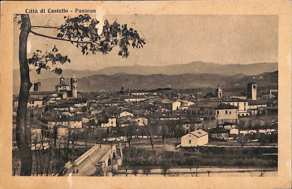 ac2690 - CARTOLINA  D'EPOCA - Perugia Provincia - Città di Castello  1932
