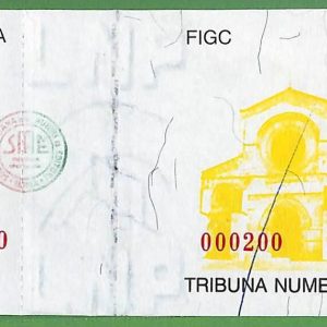ZA2337 - Vecchio  BIGLIETTO PARTITA  CALCIO - 1985 : Italy vs Spain