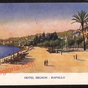 ag1403 - CARTOLINA D'EPOCA - Genova Provincia - Rapallo