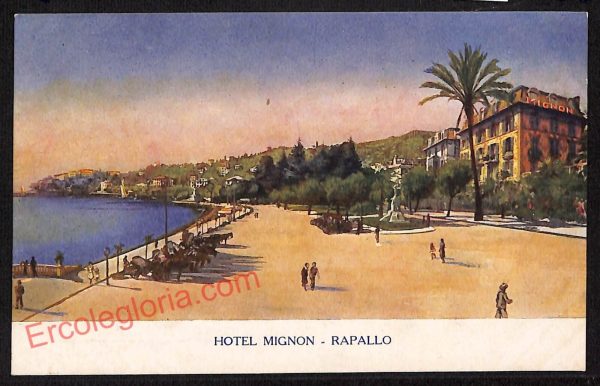 ag1403 - CARTOLINA D'EPOCA - Genova Provincia - Rapallo