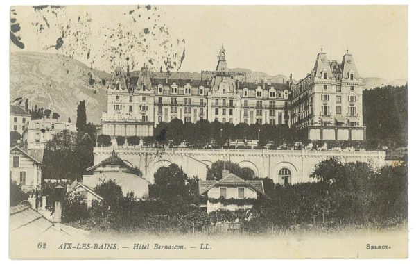 P4027 - FRANCIA/ITALIA, PRESENZA ITALIANA AL ESTERO. AIX LES BAINS 1918 - immagine 2