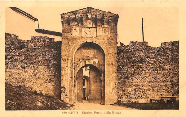 ac2937 - CARTOLINA  D'EPOCA - Perugia Provincia - SPOLETO