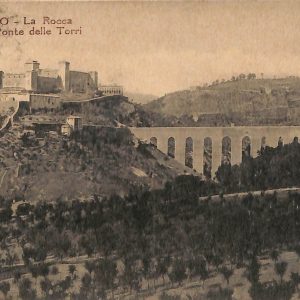 ac2938 - CARTOLINA  D'EPOCA - Perugia Provincia - SPOLETO  1927