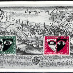 ac2943 - CARTOLINA  D'EPOCA - Perugia Provincia - SPOLETO