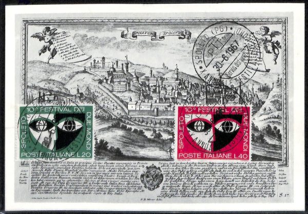 ac2943 - CARTOLINA  D'EPOCA - Perugia Provincia - SPOLETO