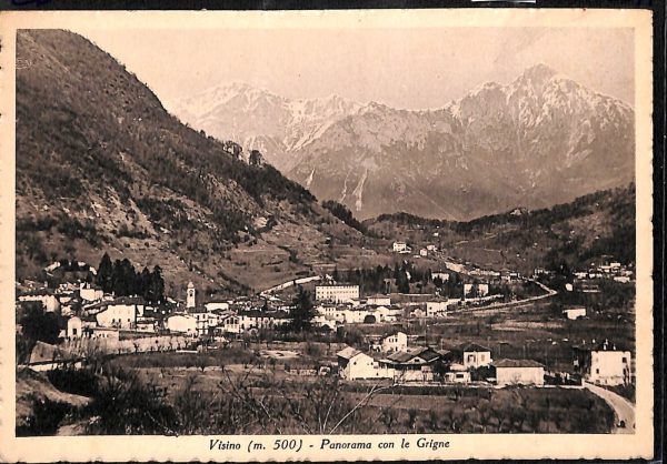 ab6540 - CARTOLINA  D'EPOCA - Como Provincia : VISINO