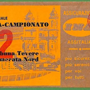 ZA1983 - Vecchio  BIGLIETTO PARTITA  CALCIO - 1994/95 : Roma vs Juventus