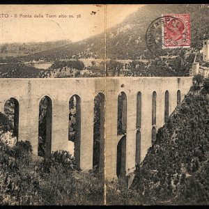 ac2966 - CARTOLINA  D'EPOCA - Perugia Provincia - SPOLETO  1927