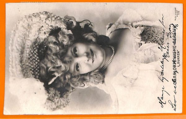 AA8335- VINTAGE POSTCARD - CINEMA ACTRESS : CHARLOTTE WIEHE-BERENY