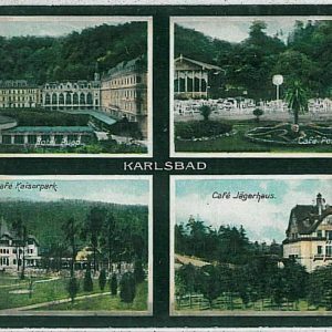 29341 - VINTAGE POSTCARD  Ansichtskarten CZECHOSLOVAKIA - Karlovy Vary  Carlsbad