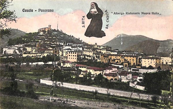 ac2699 - CARTOLINA  D'EPOCA - Perugia Provincia - CASCIA