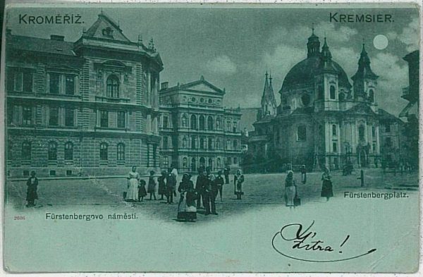 29343 - Ansichtskarten VINTAGE POSTCARD Czech CZECHOSLOVAKIA - Kroměříž Kremsier