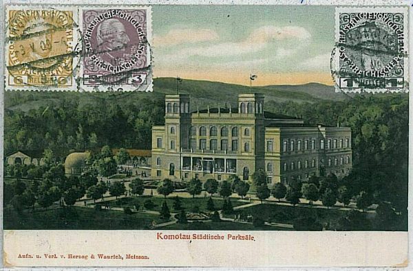 29332 - Ansichtskarten VINTAGE POSTCARD: Czech CZECHOSLOVAKIA - Chomutov Komotau