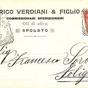 ac2986 - CARTOLINA  D'EPOCA - Perugia Provincia - SPOLETO  1897