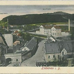 29359  - VINTAGE POSTCARD Ansichtskarten CZECHOSLOVAKIA - Liebenau  Hodkovice