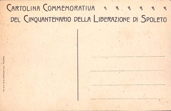 ac3000 - CARTOLINA  D'EPOCA - Perugia Provincia - SPOLETO - immagine 2