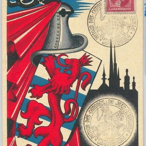 65756 - LUXEMBOURG  - POSTAL HISTORY -   SPECIAL POSTMARK on POSTCARD  1946
