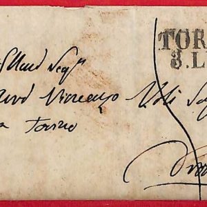 ai5742 - STORIA POSTALE - Busta PREFILATELICA - TORINO  1840