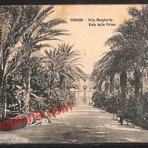 ai9258 - CARTOLINA D'EPOCA - Trapani Città - Villa Margherita