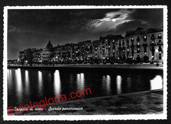 ai9261 - CARTOLINA D'EPOCA - Trapani Città - Scorcio Panoramico