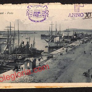 ai9266 - CARTOLINA D'EPOCA - Trapani Città - Il Porto