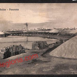 ai9267 - CARTOLINA D'EPOCA - Trapani Città - Saline - Panorama