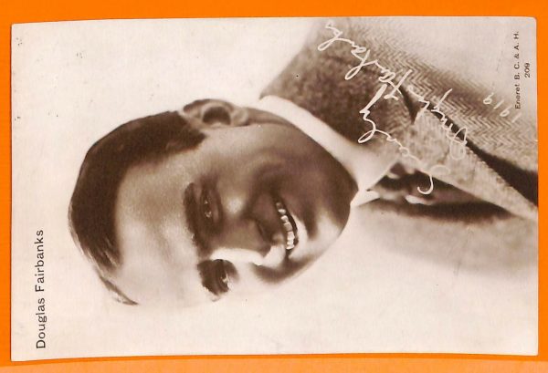 AA8342 - VINTAGE POSTCARD - CINEMA ACTOR : DOUGLAS FAIRBANKS