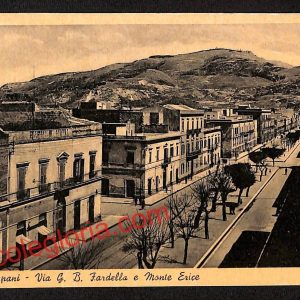 ai9270 - CARTOLINA D'EPOCA - Trapani Città - Monte Erice