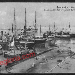ai9271 - CARTOLINA D'EPOCA - Trapani Città - Il Porto