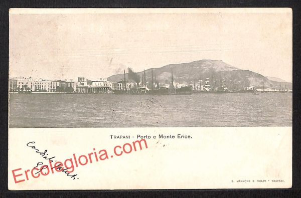 ai9275 - CARTOLINA D'EPOCA - Trapani Città - Monte Erice