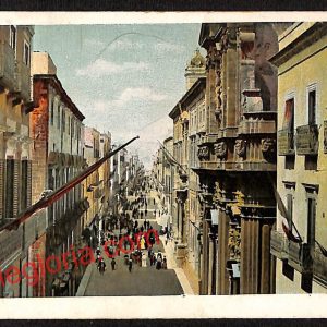 ai9279 - CARTOLINA D'EPOCA - Trapani Città - Corso Vittorio Emanuele