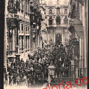 ai9282 - CARTOLINA D'EPOCA - Trapani Città - Corso Vittorio Emanuele