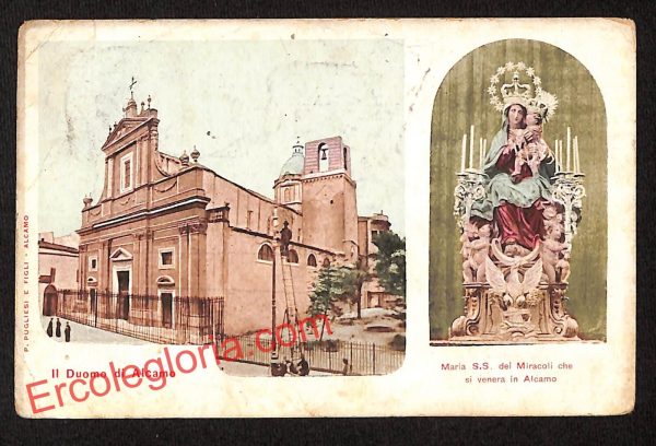 ai9299 - CARTOLINA D'EPOCA - Trapani Provincia - Alcamo
