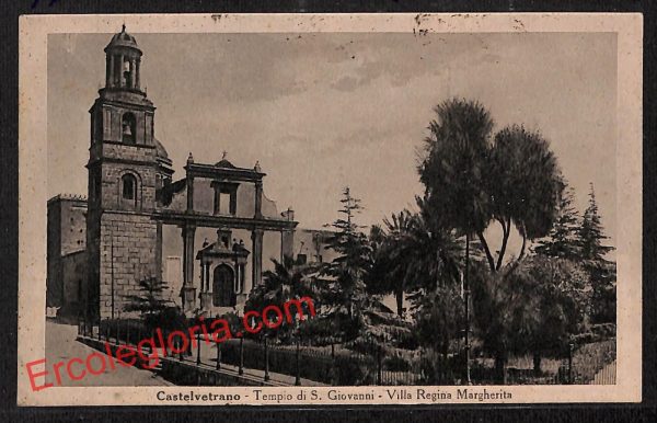 ai9305 - CARTOLINA D'EPOCA - Trapani Provincia - Castelvetrano