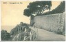 CARTOLINA d'Epoca - GENOVA:  NERVI - PASSEGGIATA A MARE