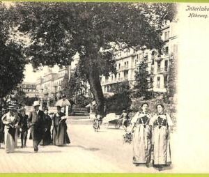 ad4473 - SWITZERLAND Schweitz - Ansichtskarten VINTAGE POSTCARD - Interlaken