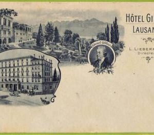 ad4557 - SWITZERLAND Schweitz- Ansichtskarten VINTAGE POSTCARD - Lausanne - 1908