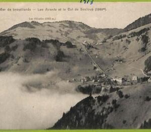 ad4552 - SWITZERLAND Schweitz- Ansichtskarten VINTAGE POSTCARD- Les Avants -1913