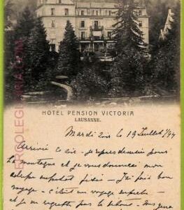 ad4558 - SWITZERLAND Schweitz- Ansichtskarten VINTAGE POSTCARD - Lausanne - 1904