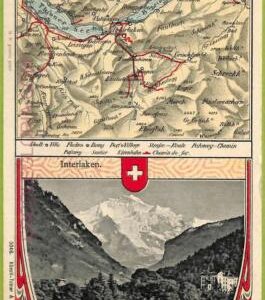 ad4493 - SWITZERLAND Schweitz - Ansichtskarten VINTAGE POSTCARD - Interlaken